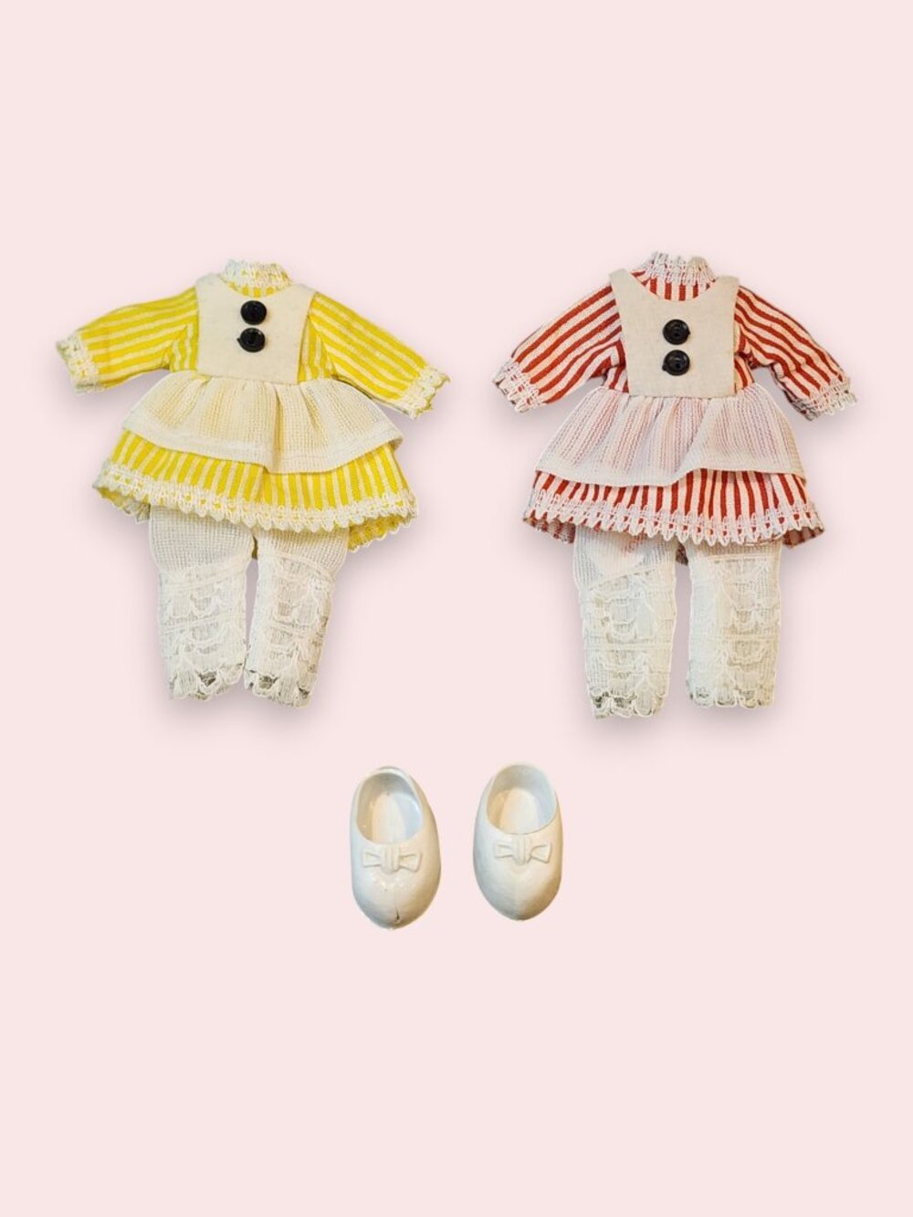 1975 Candy Striper Our Birthday Girl Outfits 5" Doll, Made in Hong Kong